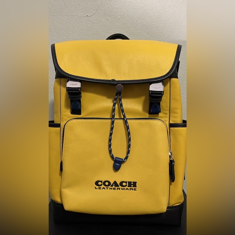 Coach League Flap Backpack